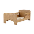 Łóżko dziecięce z drewna - styl skandynawski, ergonomiczny design