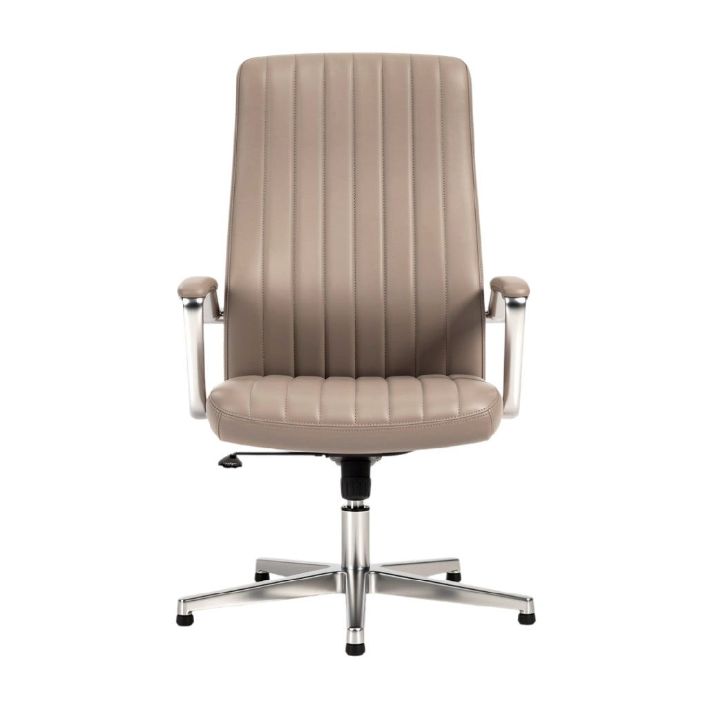 Elegancki fotel biurowy z regulacją wysokości i ergonomicznym kształtem